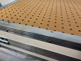 Road Cases Portable Pegboard Table Top Display Case 24x24