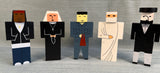 Boyms Babel Blocks New York 2007 Figures - Lot of 5