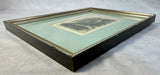 Vintage Erich Glas Original Townscape Etching, Signed & Framed