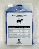 Canine Friendly Solis UV Coverup - Size XL, Blue - Brand New!