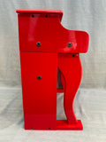 Schoenhut 25-Key Kid's Elite Spinet Upright Piano with Stool, Red - Brand New!