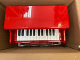 Schoenhut 25-Key Kid's Elite Spinet Upright Piano with Stool, Red - Brand New!