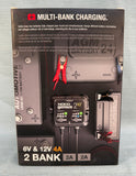 NOCO Genius 2x2 Multi-Bank Battery Charger - Brand New