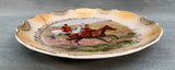 Vintage Luechtenburg 10" Porcelain Hunt Plate
