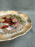 Vintage Luechtenburg 10" Porcelain Hunt Plate