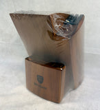 Brodark 13-Slot Acacia Wood Knife Block w/Sharpeners - Brand New!
