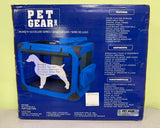 Pet Gear Home N'Go Soft Crate, Medium (36" x 24" x 27"), Blue - Brand New!