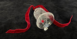 Waterford 4" Crystal Bell Turtle Dove 12 Days of Christmas Collection