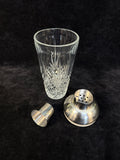 Cut Glass Cocktail Shaker