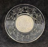 Princess House Fantasia Poinsetta 6" Bread Plates - Lot of 8