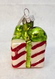 Christopher Radko 25th Anniversary Santa & Present Glass Ornaments