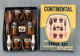 Vintage Florida Continental Table Set - 9 Piece Set, Japan