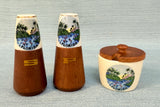 Vintage Florida Continental Table Set - 9 Piece Set, Japan