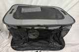 Love's Cabin Foldable Pet Soft Crate - M, Gray - Brand New!