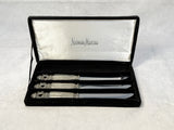 Godinger Silver Plated Steak Knives - Set of 7