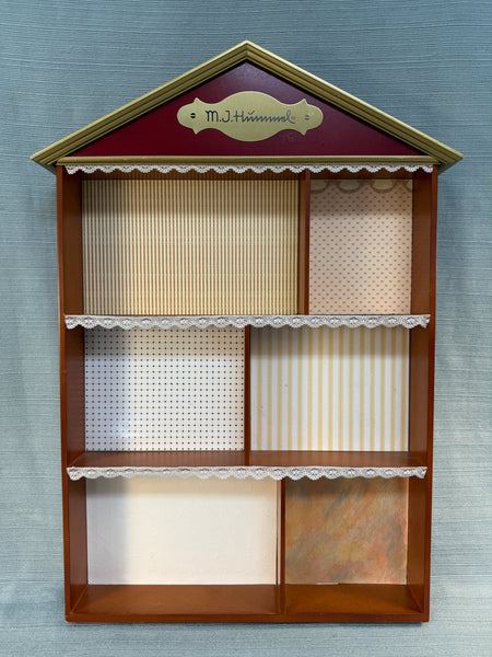 M. J. Hummel House Display Case Groebel Danbury Mint