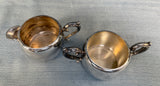 Wm. A. Rogers Silver Plate Cream and Sugar Set