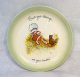 Holly Hobbie Collector's Edition American Greetings 10.5" Plates - Set of 4