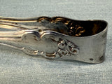 Sheridan Silver Co. Vintage Silver Plate Ice Tongs