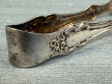 Sheridan Silver Co. Vintage Silver Plate Ice Tongs