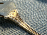 Towle Old Newbury 1900 Sterling Olive Fork & Pierced Spoon