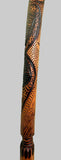68" Hand Carved Walking Stick