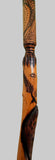 68" Hand Carved Walking Stick