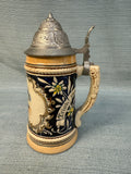 Pair of German Steins