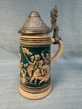 Pair of German Steins