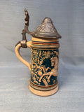 Pair of German Steins
