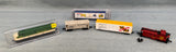 N Scale Model Railroad Set - Lot of 5 Cars