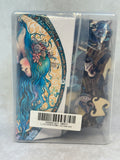 127 Piece Craft Hub Mermaid Round Wooden Puzzle - Certified Complete!