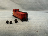 N Scale Model Railroad Set - Lot of 5 Cars
