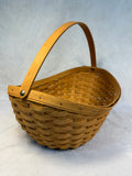2006 Longaberger Oval Crocus Basket