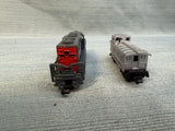 Southern Pacific N Scale Model Train Set - 7 Cars