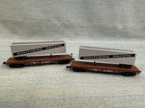 Southern Pacific N Scale Model Train Set - 7 Cars
