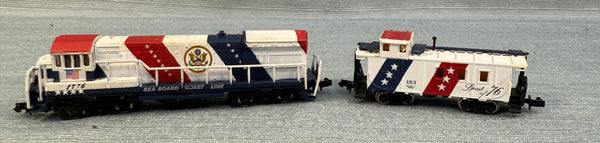 Bachmann N Scale Spirit of 76 Model Railroad Cars - Lot of 2