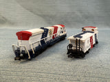 Bachmann N Scale Spirit of 76 Model Railroad Cars - Lot of 2