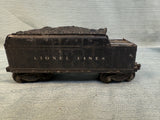 Vtg. O Gauge Lionel Locomotive Engine 2025 & Tender 2466WX