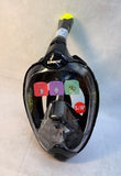 ZIPoute Full Face Snorkel Mask, Adult S/M - Brand New!