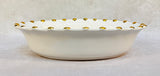 Vietri Italy Palladio Gold Oval Serving Bowls - Lot of 2