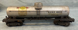 Lionel Santa Fe Locomotive 2333-20 & Sunoco Oil Tanker Car O Gauge Model Railroad