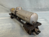 Lionel Santa Fe Locomotive 2333-20 & Sunoco Oil Tanker Car O Gauge Model Railroad