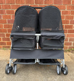 LPOTIUS Double Pet Foldable Stroller