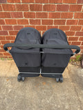 LPOTIUS Double Pet Foldable Stroller