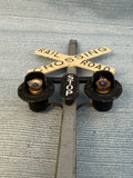Lionel Model Railroad Crossing Signals O Gauge - Lot of 3
