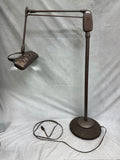 MCM Dazor Floating Fixture Magnifying Floor Lamp M-210 - Works!
