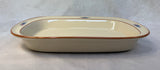 Noritake Stoneware Raindance 14" Casserole Baking Dish