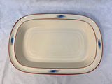 Noritake Stoneware Raindance 14" Casserole Baking Dish