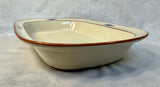 Noritake Stoneware Raindance 14" Casserole Baking Dish